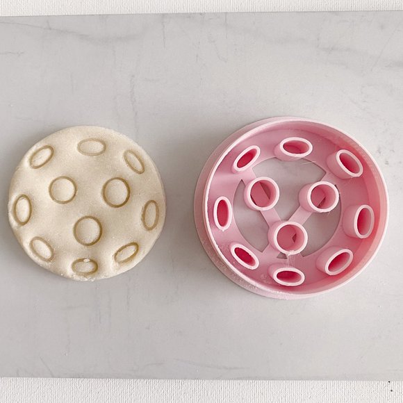 3D Printed 3" Pickleball Cookie Cutter - Picture 3 of 3